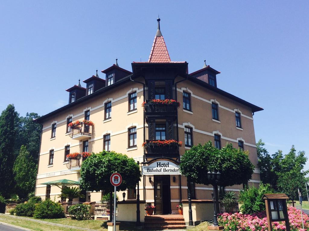 Hotel Bb Bahnhof Bertsdorf Olbersdorf Bagian luar foto